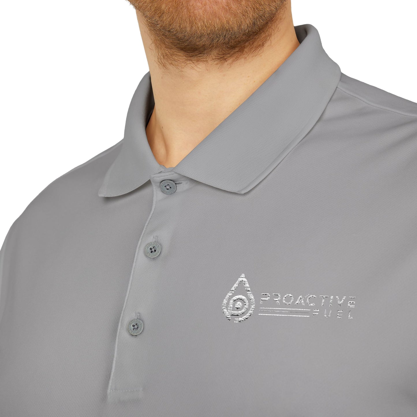 Bright Orange men Performance Polo