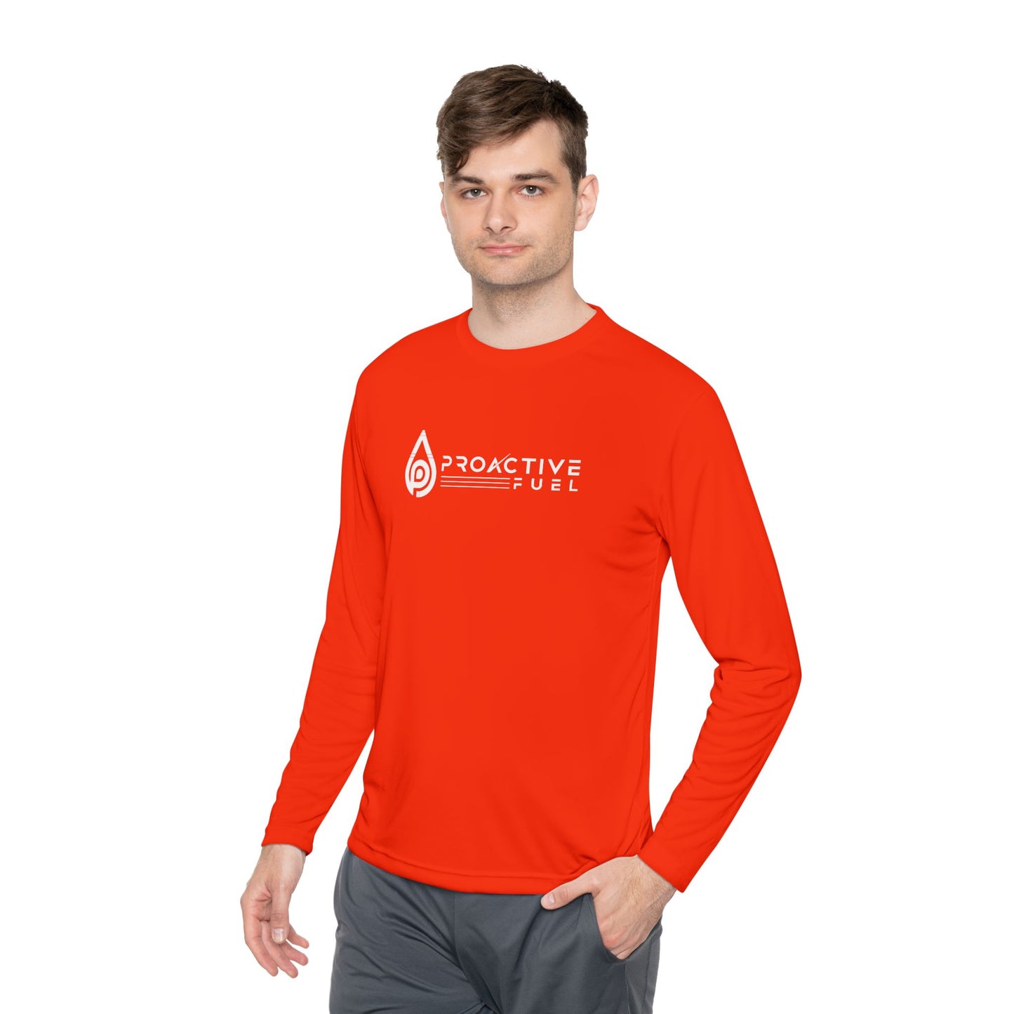 Proactive Fuel Unisex Lightweight Long Sleeve Tee - Perfect for Active Lifestyles