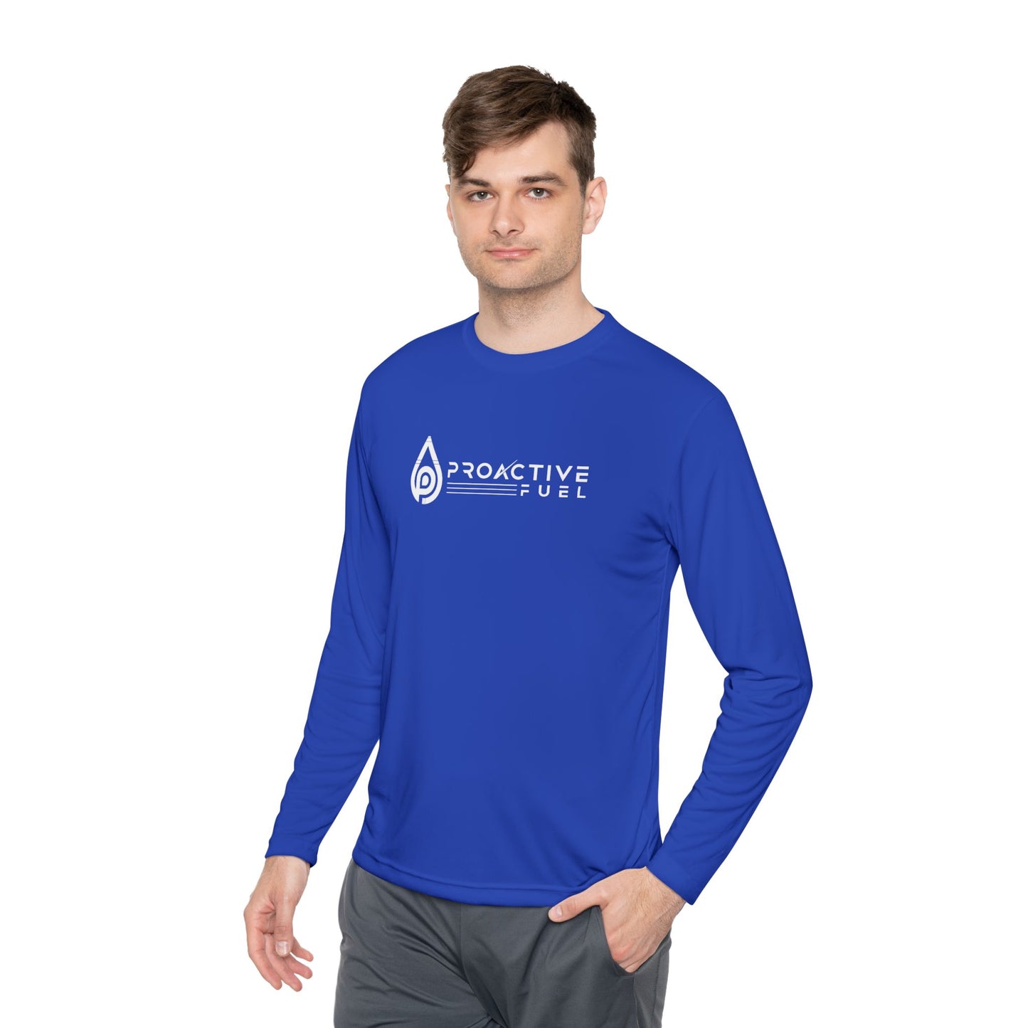 Proactive Fuel Unisex Lightweight Long Sleeve Tee - Perfect for Active Lifestyles
