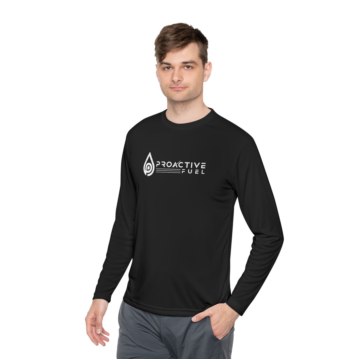 Proactive Fuel Unisex Lightweight Long Sleeve Tee - Perfect for Active Lifestyles