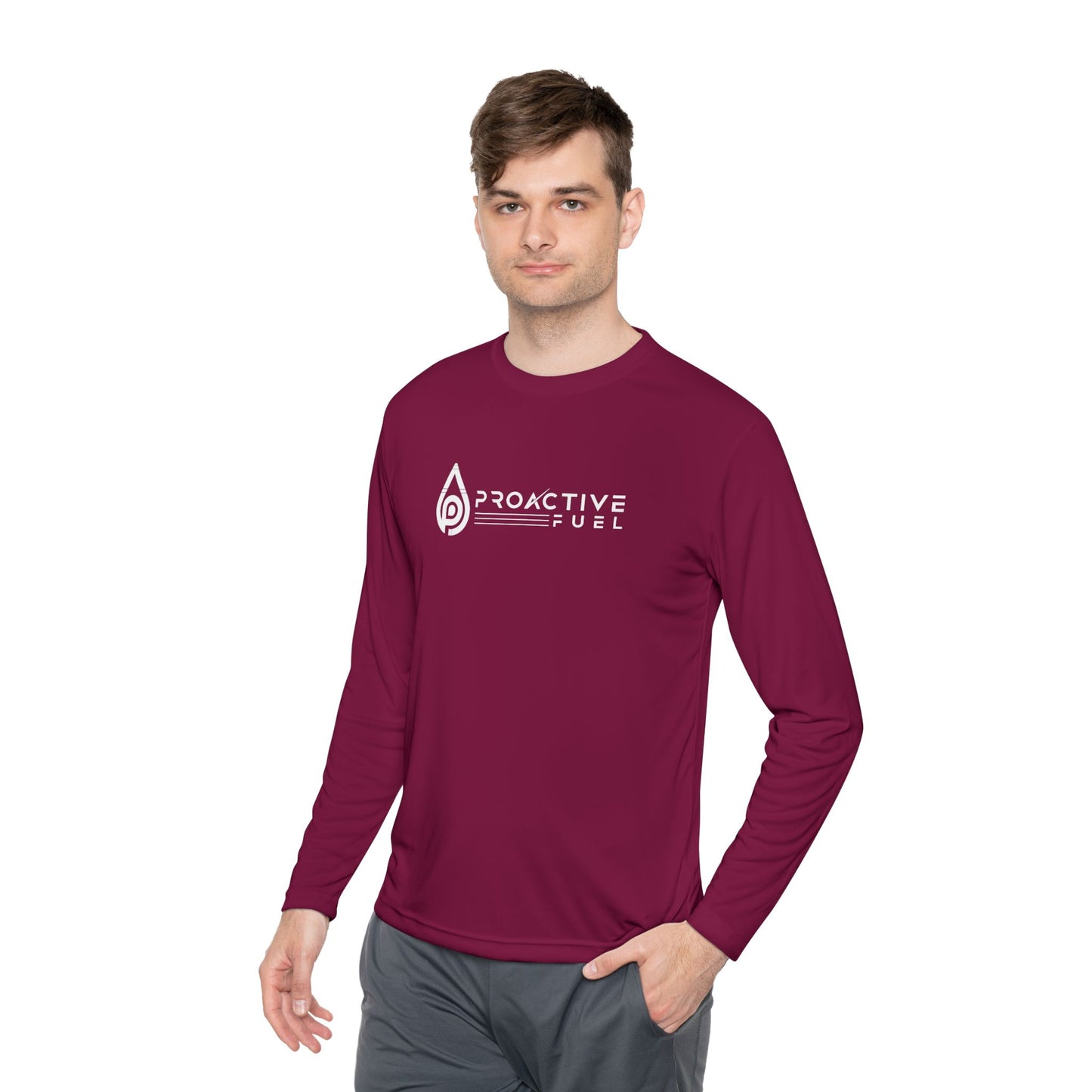 Proactive Fuel Unisex Lightweight Long Sleeve Tee - Perfect for Active Lifestyles