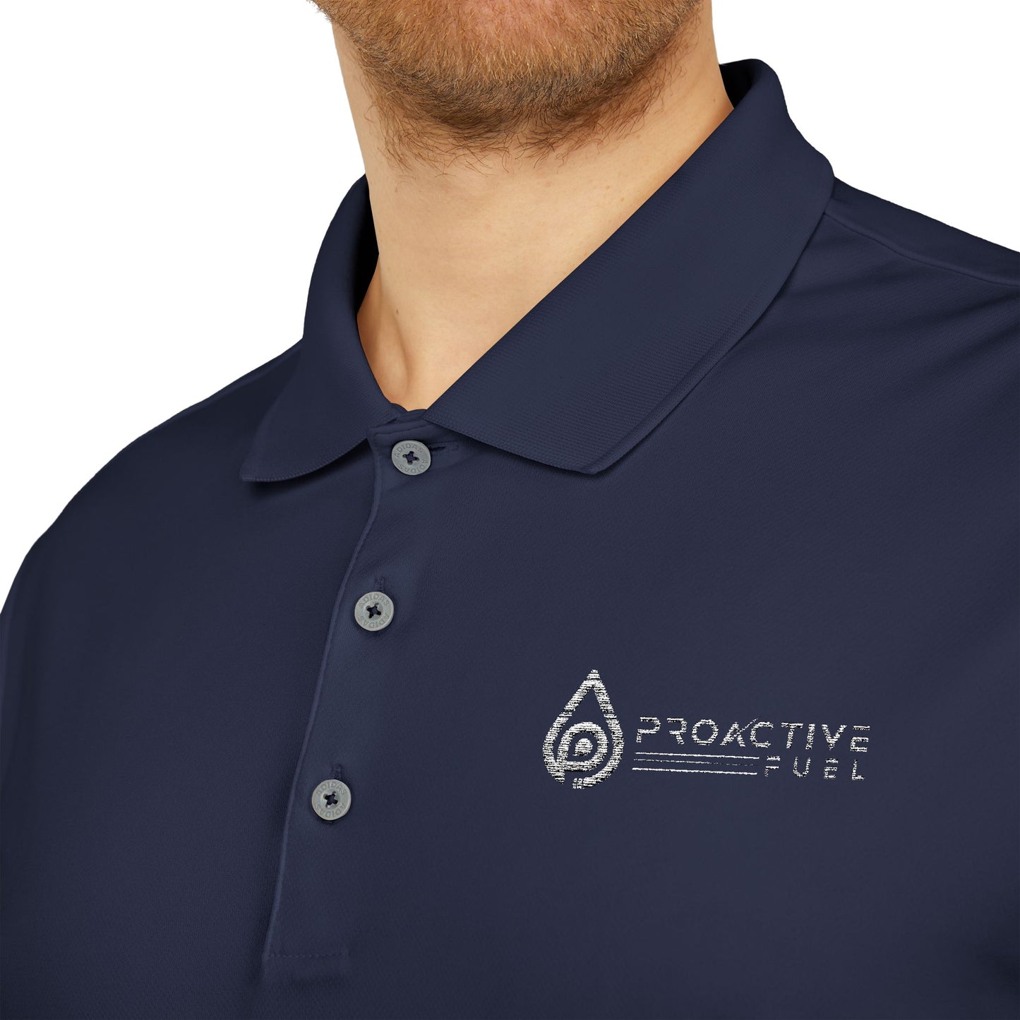 Bright Orange men Performance Polo