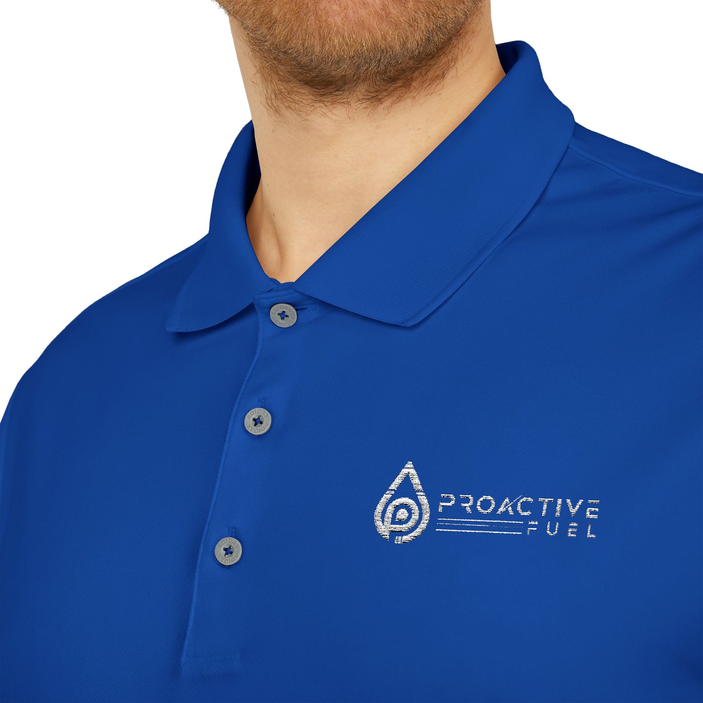 Bright Orange men Performance Polo