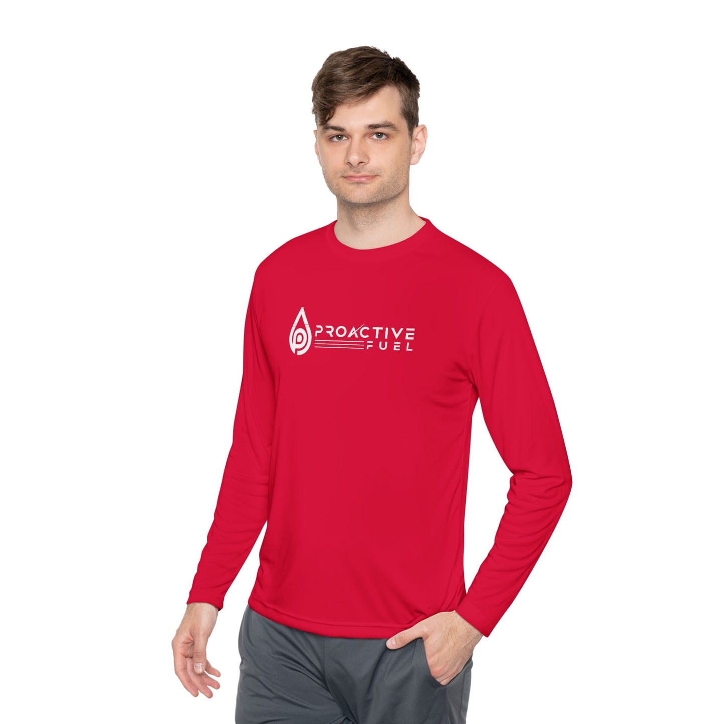 Proactive Fuel Unisex Lightweight Long Sleeve Tee - Perfect for Active Lifestyles