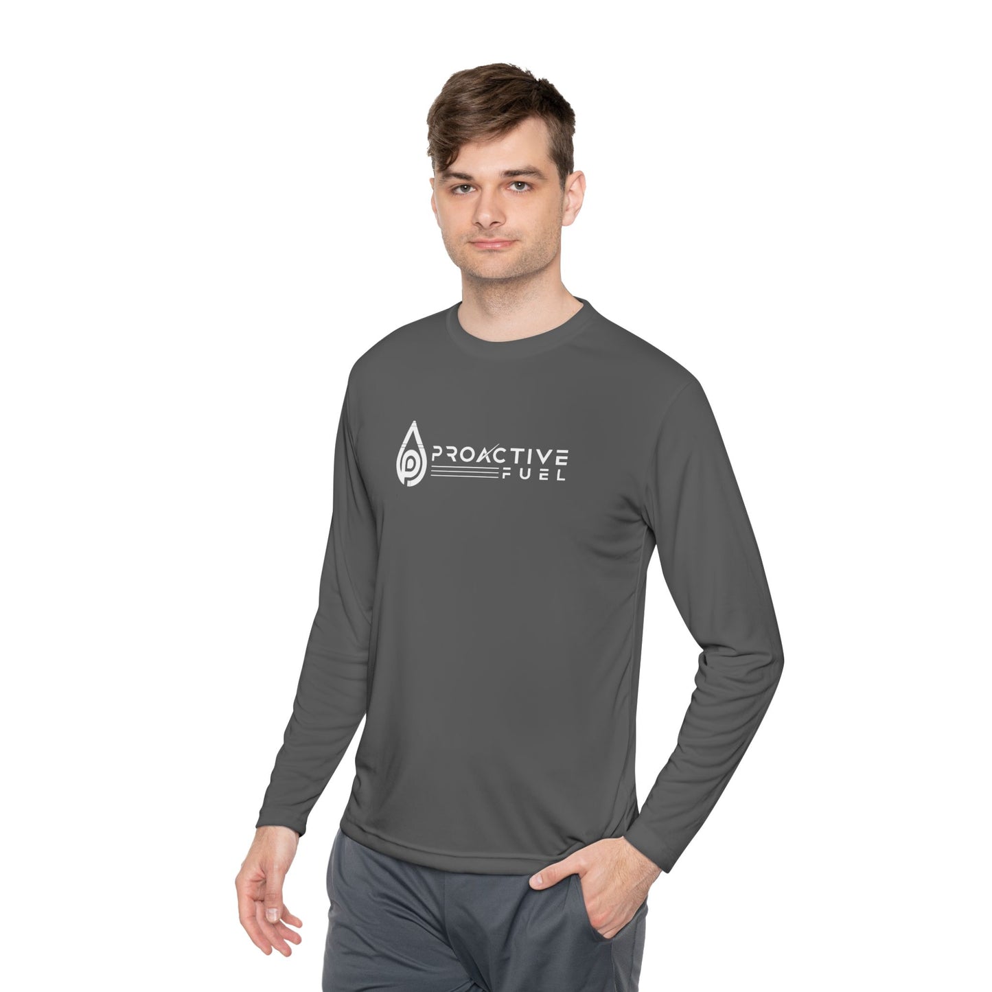 Proactive Fuel Unisex Lightweight Long Sleeve Tee - Perfect for Active Lifestyles