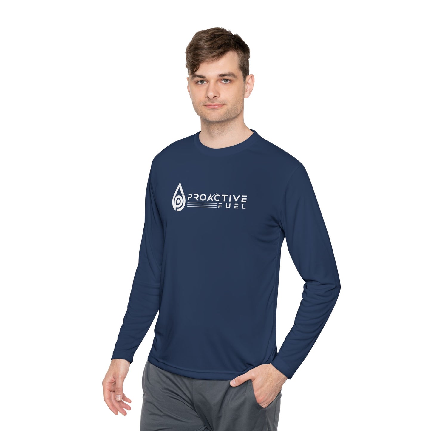 Proactive Fuel Unisex Lightweight Long Sleeve Tee - Perfect for Active Lifestyles
