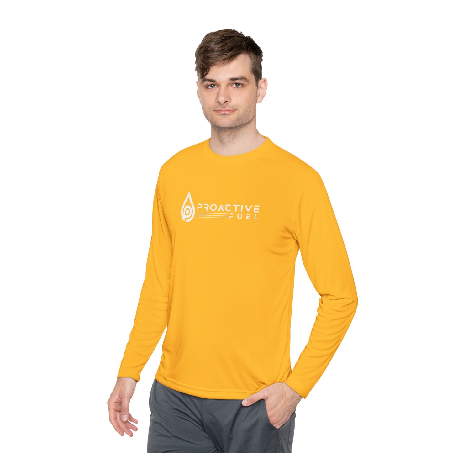 Proactive Fuel Unisex Lightweight Long Sleeve Tee - Perfect for Active Lifestyles